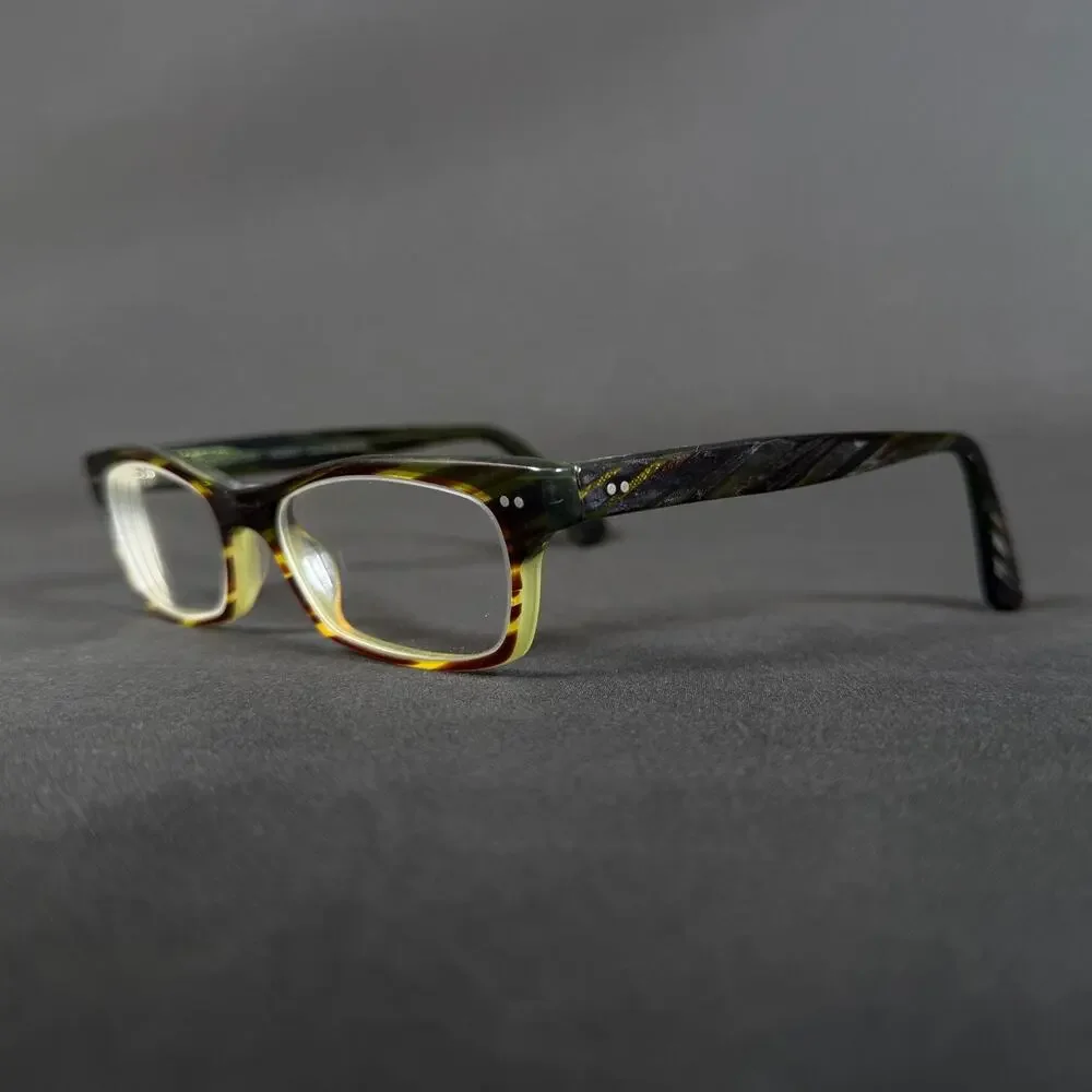 Jean Lafont Felicie 414 50-16 142 Green Tortoise Eyeglass Paris Only Frame